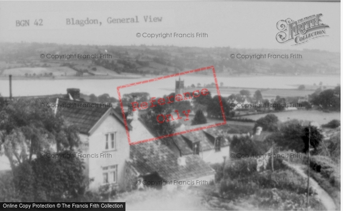 Photo of Blagdon, General View c.1955