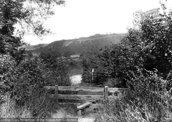 Photo of Blagdon Hill, 1923