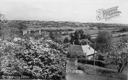 Lake From Coombe Lodge c.1960, Blagdon