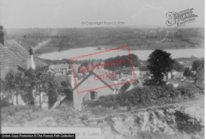 Photo of Blagdon, The Village And Lake c.1955