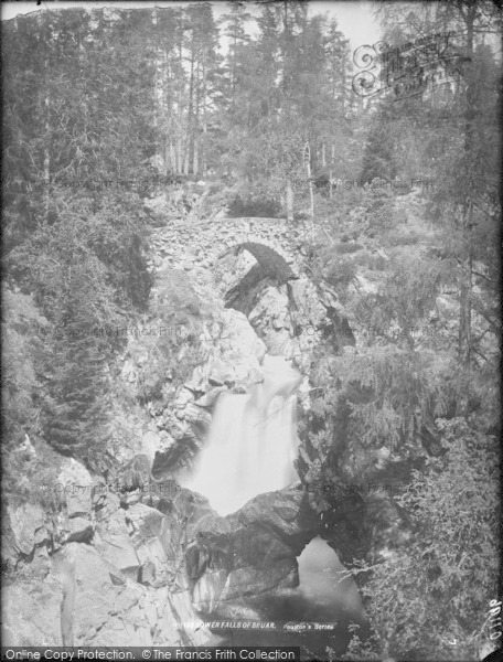 Photo of Blair Atholl, Lower Falls Of Bruar c.1890