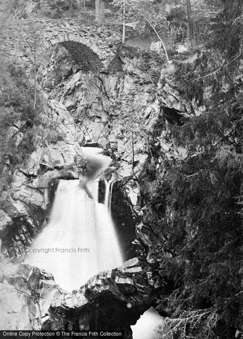 Photo of Blair Atholl, The Lower Falls Of The Bruar c.1878