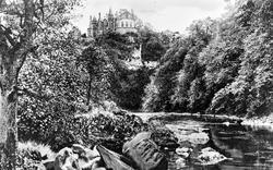 Rattray, Craighall Castle And The Ericht c.1935, Blairgowrie
