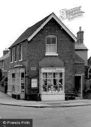 Silvester & Heeks Shop, Birmingham Road 1968, Blakedown