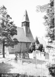 St James' Church c.1965, Blakedown
