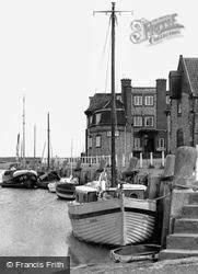 Boats At The Quayside c.1950, Blakeney