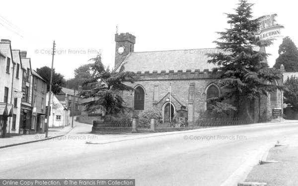 Photo of Blakeney, High Street and All Saints Church c1955