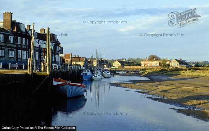 Photo of Blakeney, Quayside, View To 18th Century Red House c.1990