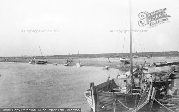 Photo of Blakeney, The Channel c.1930