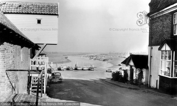 Photo of Blakeney, The Harbour From The High Street c.1965