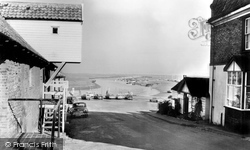 The Harbour From The High Street c.1965, Blakeney