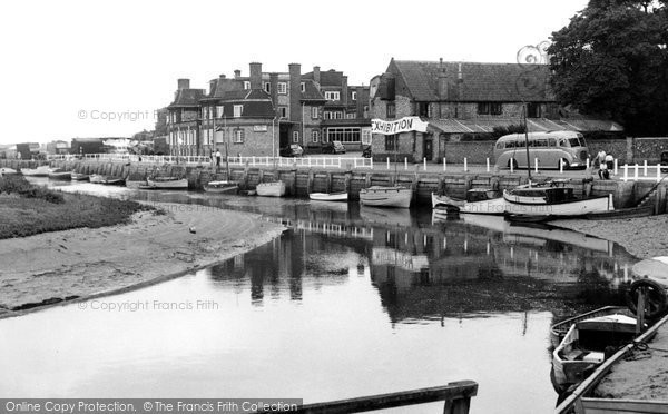 Photo of Blakeney, The Quay And Hotel c.1960