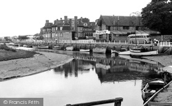 The Quay And Hotel c.1960, Blakeney