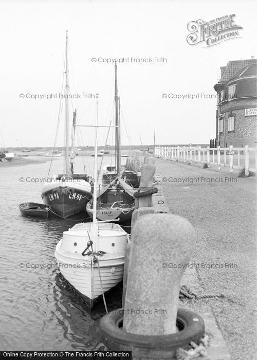 Photo of Blakeney, The Quay c.1950