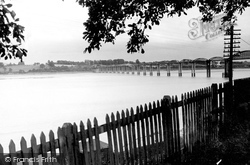 The Severn Railway Bridge c.1950, Blakeney