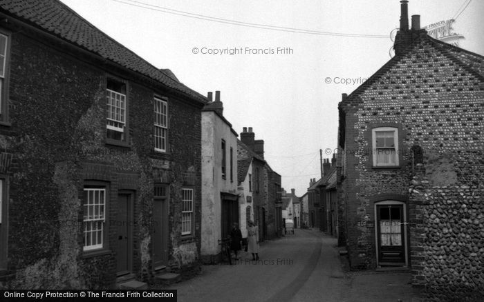 Photo of Blakeney, The Village c.1950