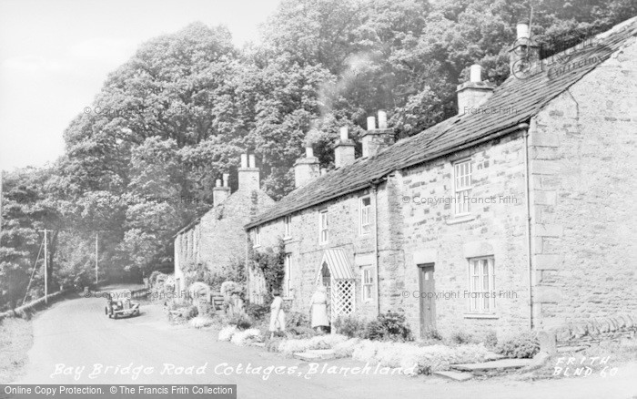 Photo of Blanchland, Bay Bridge Road Cottages c.1955