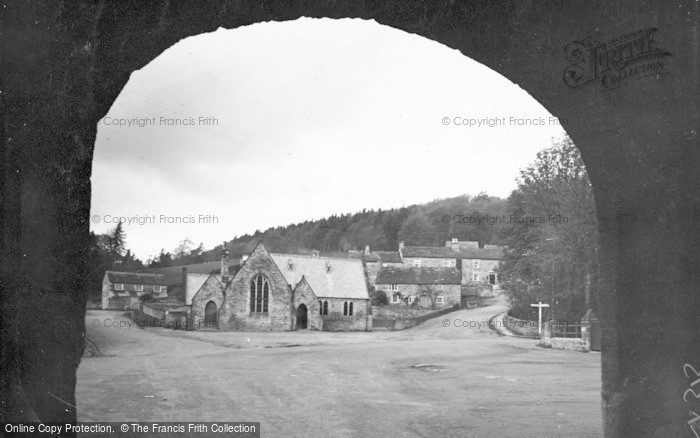 Photo of Blanchland, Peeping Through The Arch c.1935