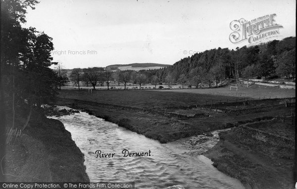 Photo of Blanchland, River Derwent c.1935