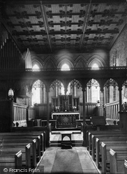 St Mary's Abbey Interior c.1935, Blanchland