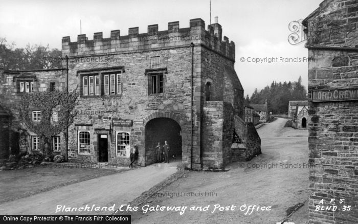 Photo of Blanchland, The Gateway And Post Office c.1935