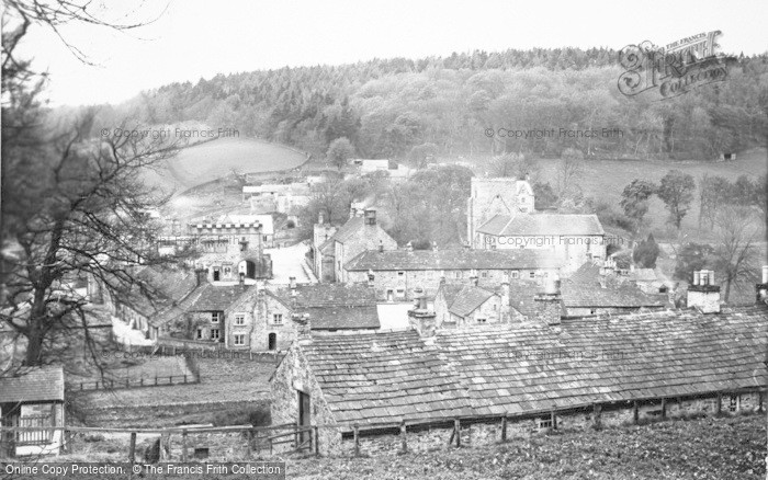 Photo of Blanchland, Village From The Woods c.1955
