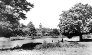 From Across The River Stour c.1955, Blandford Forum