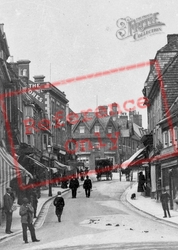 Salisbury Street c.1900, Blandford Forum