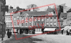 The Market Place c.1900, Blandford Forum