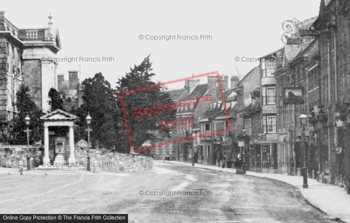 Photo of Blandford Forum, The Town 1900