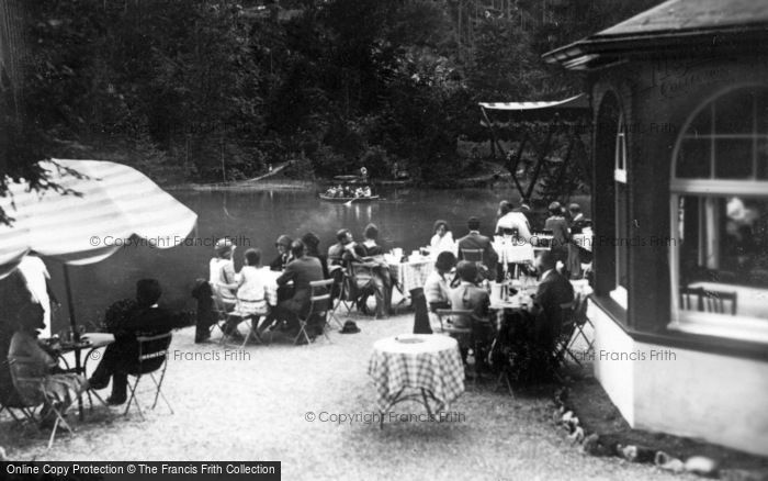 Photo of Blausee, The Cafe c.1930