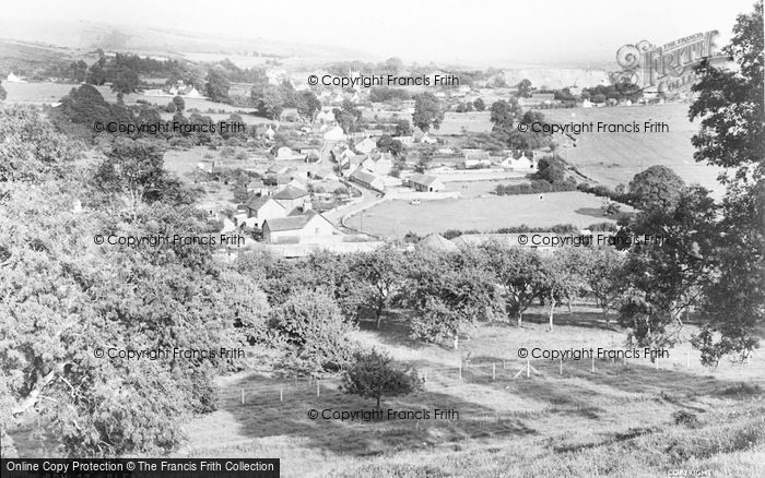 Photo of Bleadon, From Purn Hill c.1960