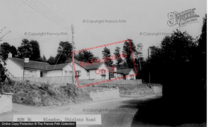 Photo of Bleadon, Shiplate Road c.1965