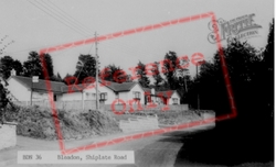 Shiplate Road c.1965, Bleadon
