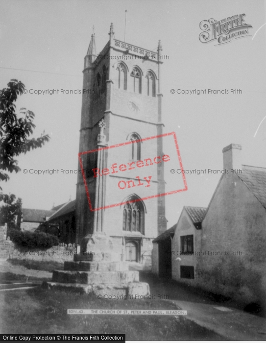 Photo of Bleadon, The Church Of St Peter And St Paul c.1965