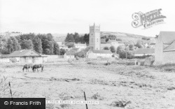 Village From Bridge Road c.1960, Bleadon