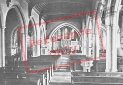 Church, Nave East 1886, Bletchingley