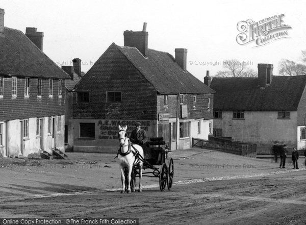 Photo of Bletchingley, Horse And Cart In The Village 1903