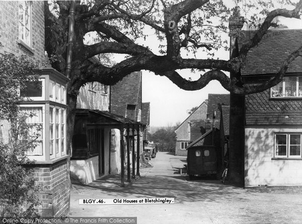 Photo of Bletchingley, Old Houses c.1955