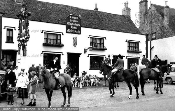 Photo of Bletchingley, The Hunt At Ye Olde Whyte Harte Hotel c.1965