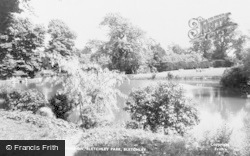 Bletchley Park, The Lake c.1955, Bletchley