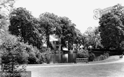 Bletchley Park, The Lake c.1960, Bletchley