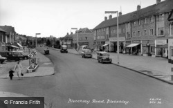 Bletchley Road c.1955, Bletchley