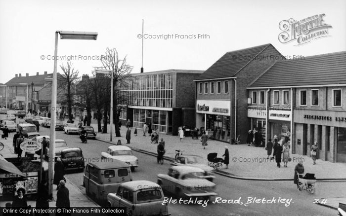 Photo of Bletchley, Bletchley Road c.1960