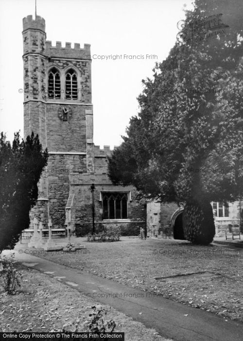 Photo of Bletchley, St Mary's Church c.1955
