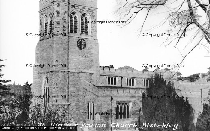 Photo of Bletchley, St Mary's Parish Church c.1960
