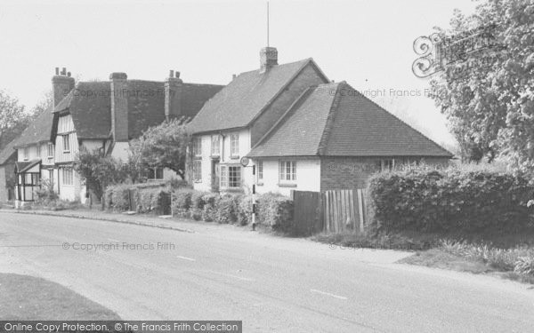 Photo of Blewbury, Ayres Cottage And Corrydon House c.1960