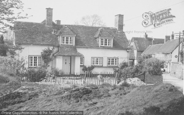Photo of Blewbury, Springhead, Church Road c.1955
