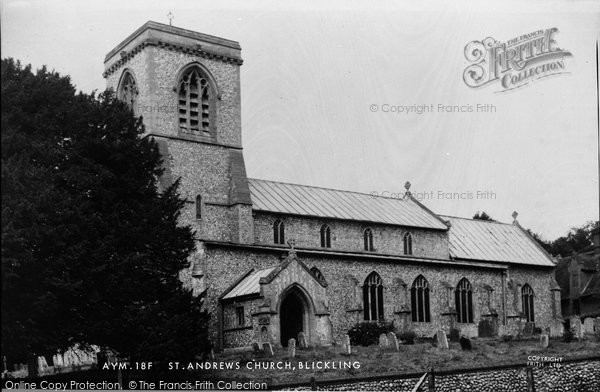 Photo of Blickling, St Andrew's Church c.1955