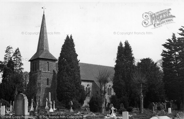 Photo of Blindley Heath, Church Of St John The Evangelist c.1955